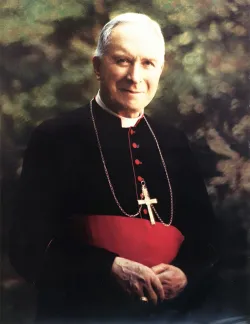 Arcybiskup Marcel Lefebvre - założyciel Bractwa Kapłańskiego św. Piusa X, którego wierni potocznie nazywani są lefebrystami.