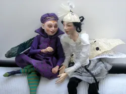 Już 3 i 4 marca kolejna premiera dla dzieci - "Śpiącą królewnę" zaprezentuje Luba Zarembińska (lalki zaprojektowała i wykonała Grażyna Rigall).