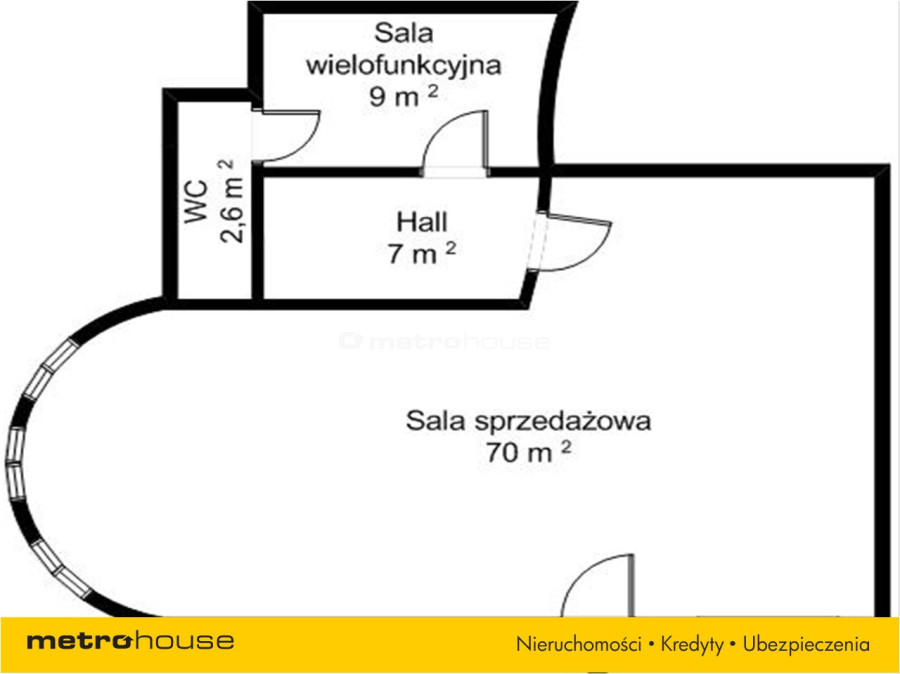 Lokal handlowo-usługowy na sprzedaż, Sopot, Dolny Sopot, 4 pomieszczenia, 88,6 mkw, za 1200000 zł: zdjęcie 90479058