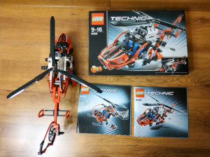 Lego Technic 8068 2w1 Helikopter ratunkowy