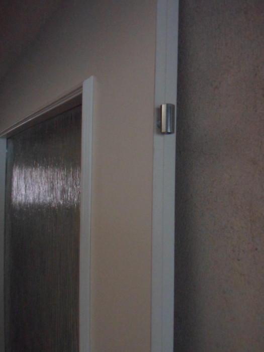 Drzwi wewnetrzne 90 prawe , białe z szybą, nowe.: zdjęcie 77546203