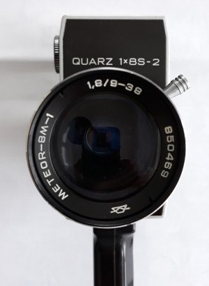 Kamera Vintage Kwarc 1x8S-2 Meteor 8M-1 filtry M46 F=667,250, Y, N