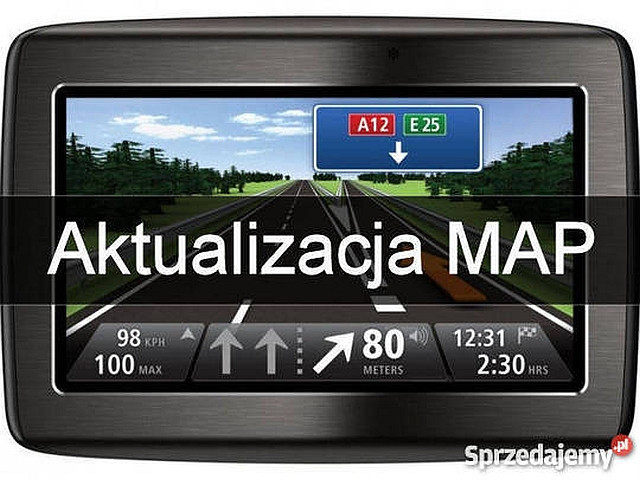 Usługi techniczne i naprawy Gdańsk Aktualizacja MAP GPS w