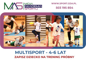 Multisport - zajęcia ogólnorozwojowe dla dzieci 4-6 lat