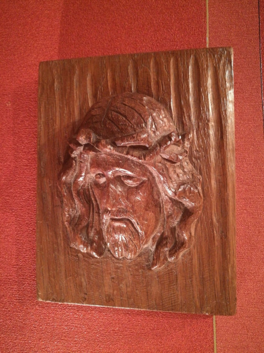 Rękodzieło, rzeźba lite drewno Jezus - Tanio!: zdjęcie 86661991
