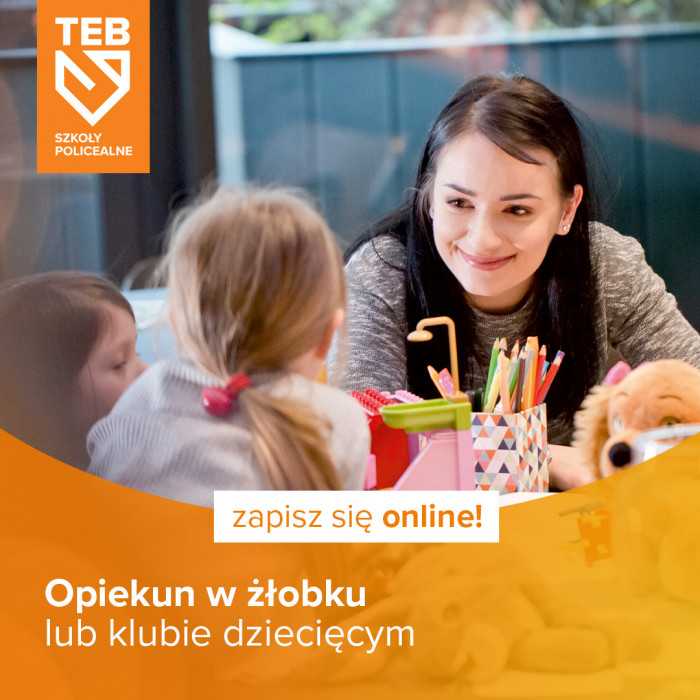 Opiekun w żłobku lub klubie dziecięcym TEB Edukacja w Gdyni