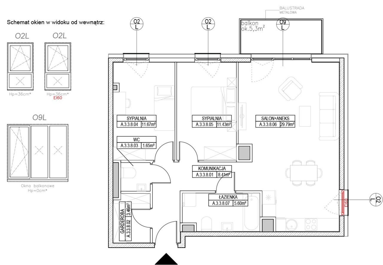 INPRO S.A. - PROMOCJA - RYTM -  Gotowe do odbioru mieszkanie 3-pok. 72.07 m2 garderoba, letnia wyprzedaż: zdjęcie 94256563