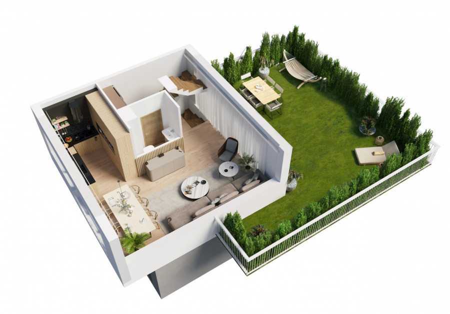 Kampinova "1" - komfortowy dom z ogrodem i dwustanowiskowym garażem: zdjęcie 87937053