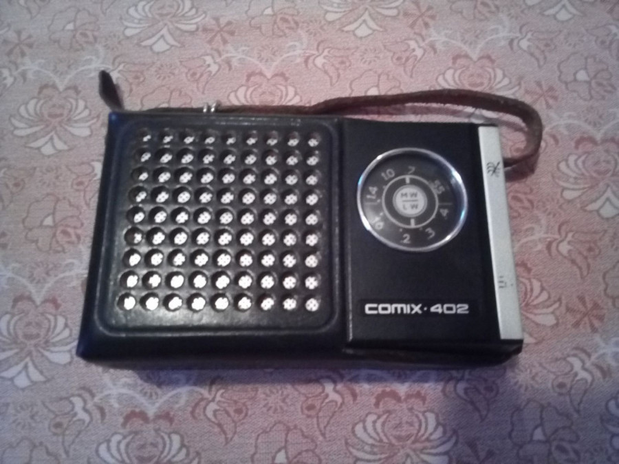 Radio Comix-402 made in USSR z PRLu z 1975 r.