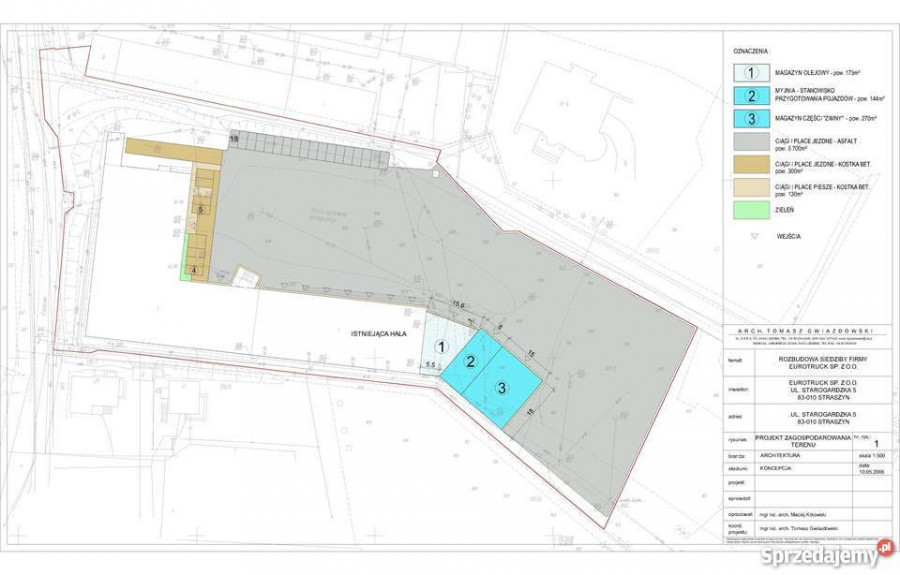 Działka 2 ha Gdańsk/Straszyn Obwodnica obiekt 3300 mkw hale+biura: zdjęcie 88516022