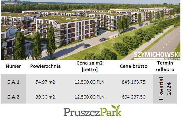 Pruszcz Park - Lokal Usługowy 54,97 m2, Pruszcz Gdański: zdjęcie 88650119
