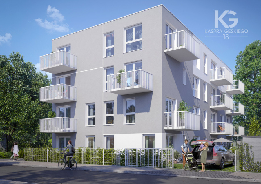 Gdynia - Kaspra Geskiego 18 - M7 - trzypokojowe mieszkanie z balkonem: zdjęcie 89112843