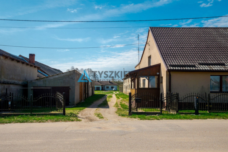 Dwa domy, budynki gospod. Stara Kiszewa okolice: zdjęcie 92087082