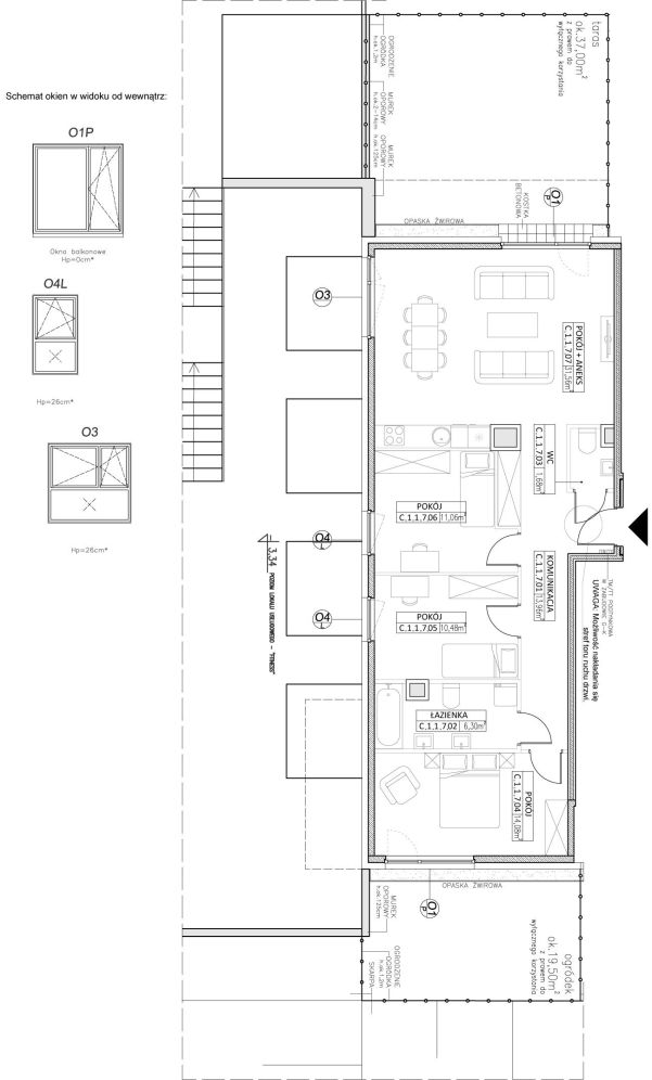 INPRO S.A. - PROMOCJA - Koncept -  Gotowe do odbioru mieszkanie 4-pok. 89.12 m2 ogródek, letnia wyprzedaż: zdjęcie 94251679