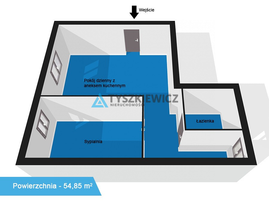 2 pokoje, 55 m2 - Władysławowo: zdjęcie 93472725