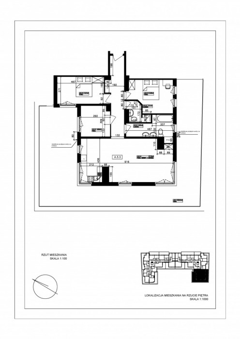 Unikalne Mieszkanie gotowe do odbioru 97 m2 + taras 90m2: zdjęcie 89529264