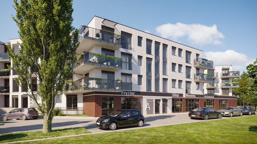 Pruszcz Park E - A.13 - mieszkanie 2-pok 40 m2 z 2 balkonami: zdjęcie 89536625