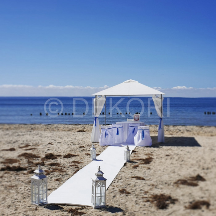 Ślub w plenerze nad morzem na plaży Gdynia Sopot Gdańsk Organizacja