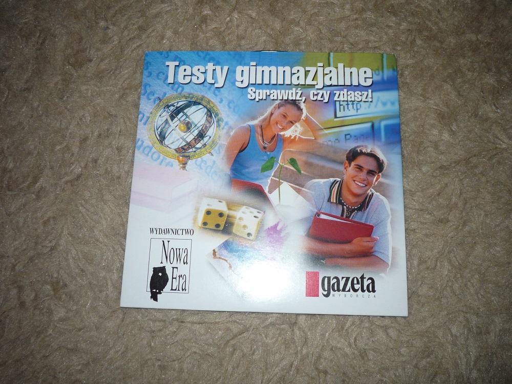 testy gimnazjalne sprawdź,czy zdasz! na płycie cd - Gdynia