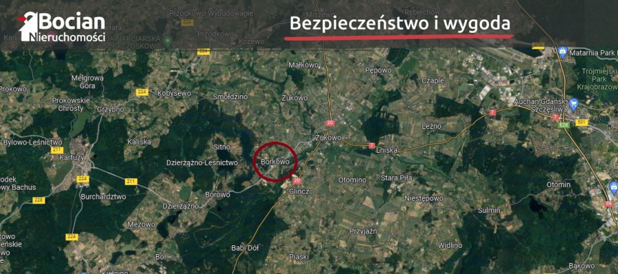 Działka z własnym lasem - Borkowo k. Żukowa!!: zdjęcie 94542079