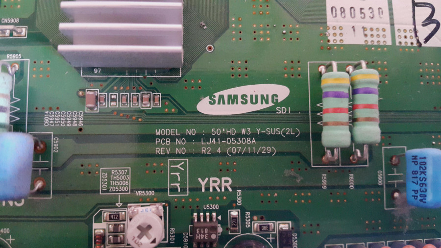 Samsung plasma PS-50A410C1części podzespoły inne: zdjęcie 89761284