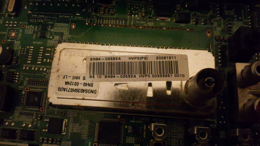 Samsung plasma PS-50A756 części podzespoły inne: zdjęcie 89901172