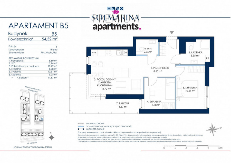 sol marina gdańsk Sobieszewo 3 pok marina morze: zdjęcie 90033192