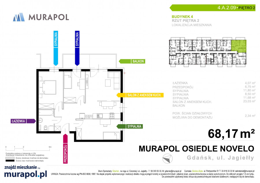 Murapol Osiedle Novelo Gdańsk 4.A.2.09: zdjęcie 90073381