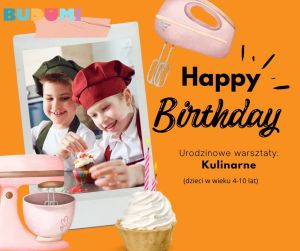 Warsztaty urodzinowe dla dzieci kulinarne w Gdańsku