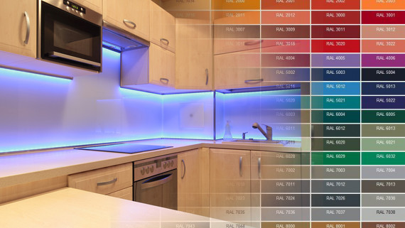 Panel szklany do kuchni lacobel, hartowany jedno kolorowe