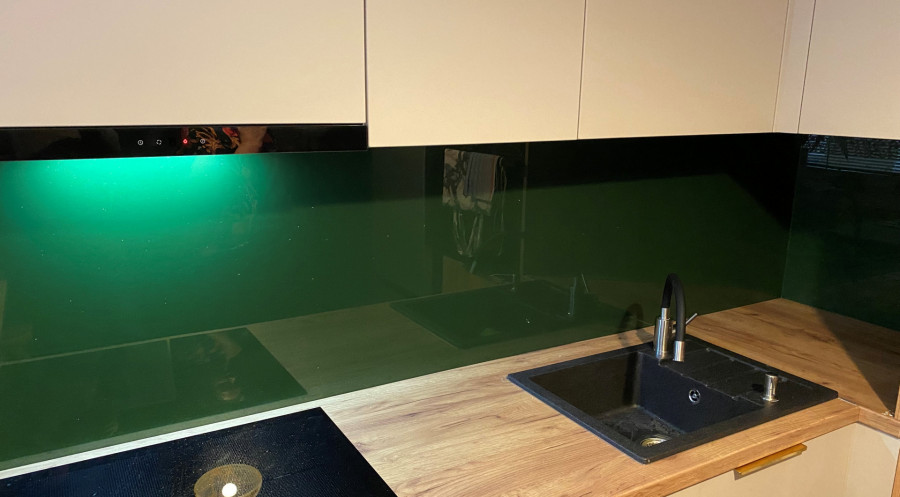 Panel szklany do kuchni lacobel, hartowany jedno kolorowe: zdjęcie 91064488