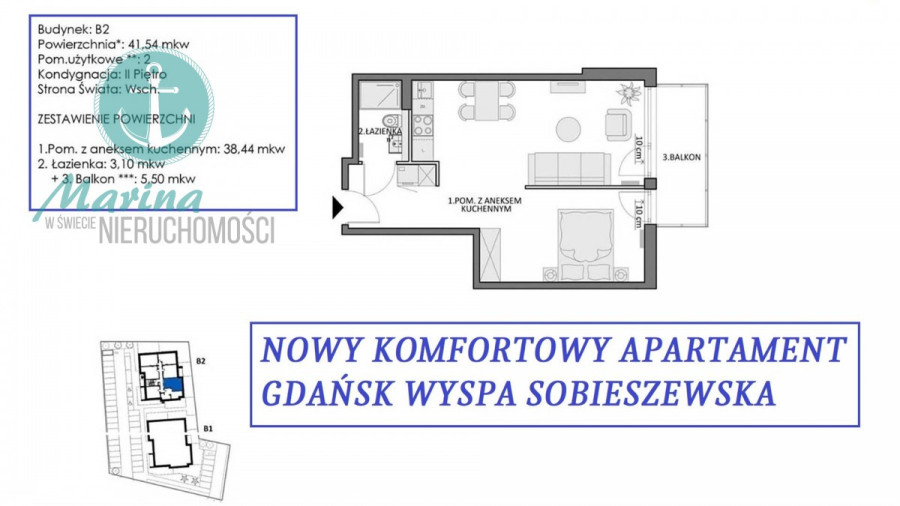 nowy wykończony apartament - wyspa sobieszewska: zdjęcie 94418175
