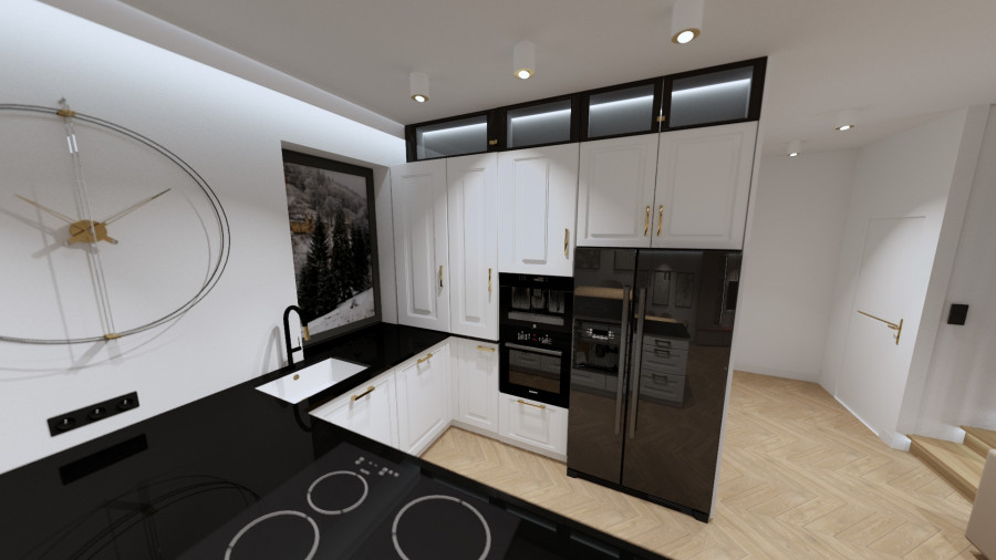 Aranżacja mieszkania/ wizualizacja 3D: zdjęcie 90723349