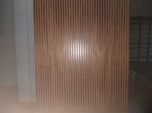 Lamele, panele lamelowe, lakierowane fornirowane