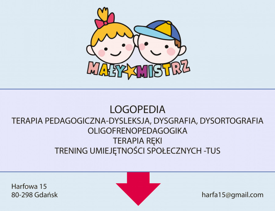 Logopedia, terapia pedagogiczna, terapia ręki, TUS