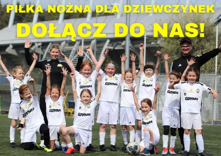 Piłka nożna dla dziewczynek 6 - 8 i 9 - 12 lat w Gdyni!