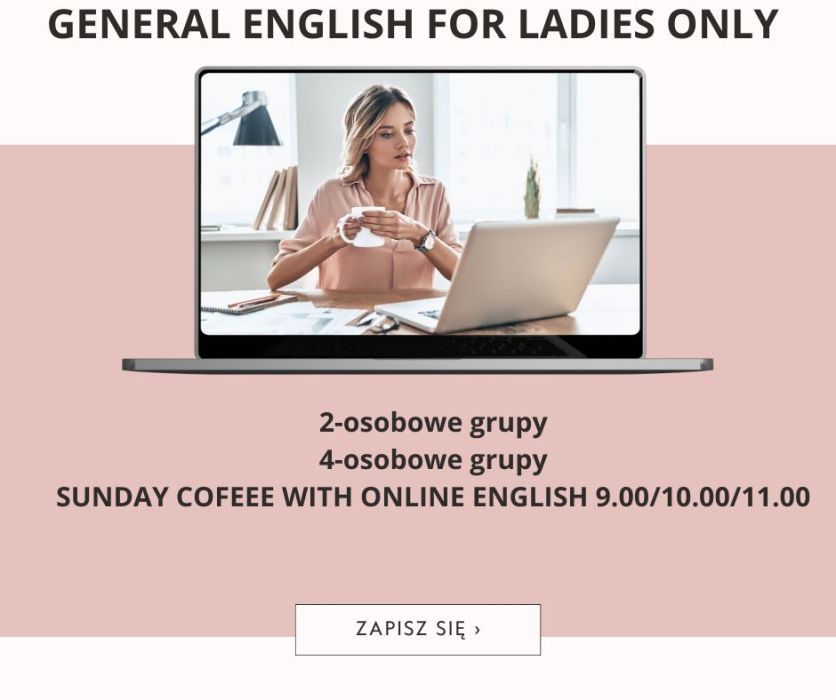 Online English Ladies-only classes