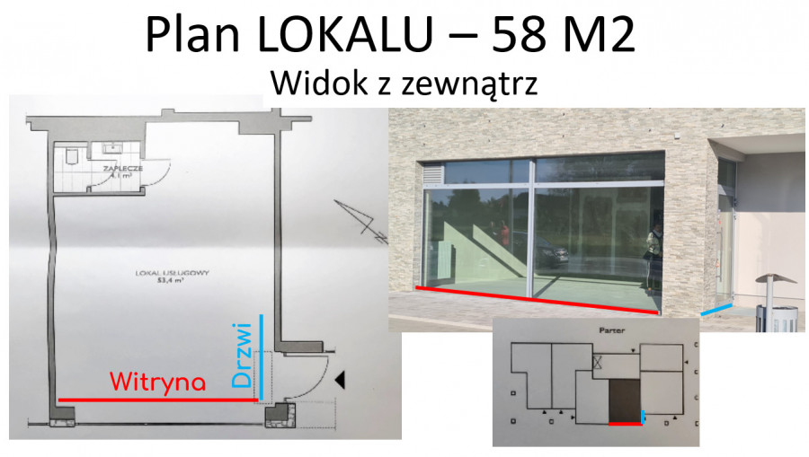 Lokal usługowy 60 m2 - Polanki Wagnera koniec Lutego: zdjęcie 91057365
