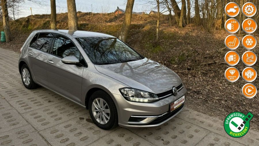Volkswagen Golf 1.8 Tsi automat dsg moc 180 KM kamera ledy klima okazja zamiana 1r dwa