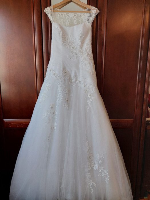 Suknia Ślubna z kolekcji Cosmobella Milano + bolerko: zdjęcie 91349882