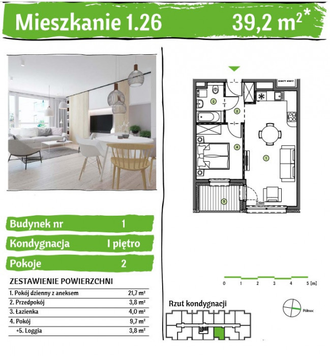 Sprzedam mieszkanie dwupokojowe Gdańsk/Jasień/Potęgowska ~40m2: zdjęcie 91387971
