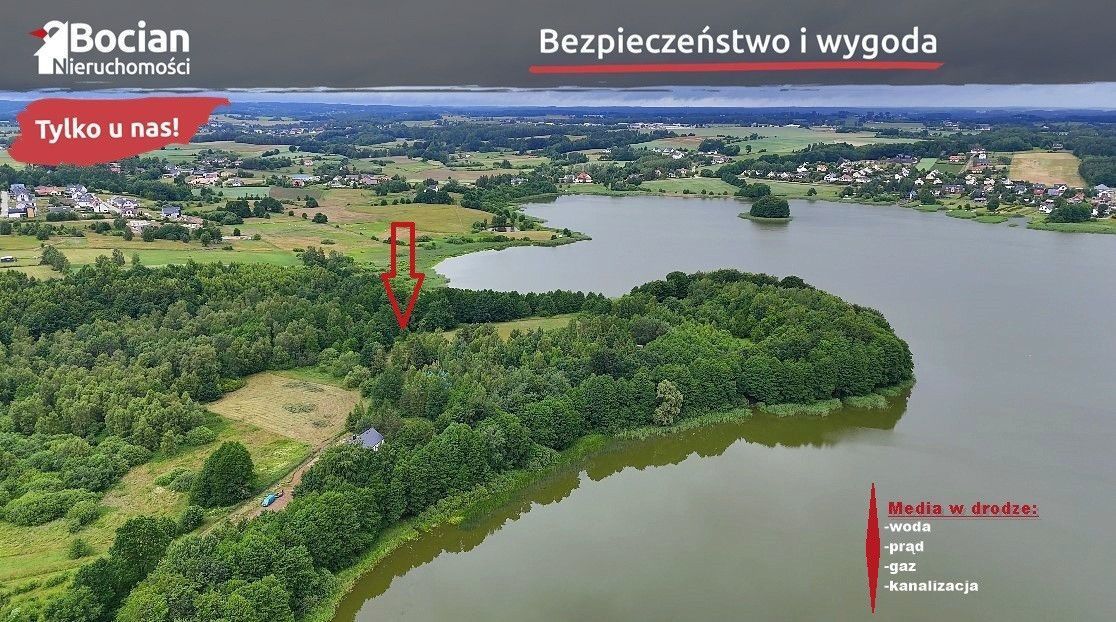 Słoneczna działka nad jeziorem Tuchomskim!: zdjęcie 94541682