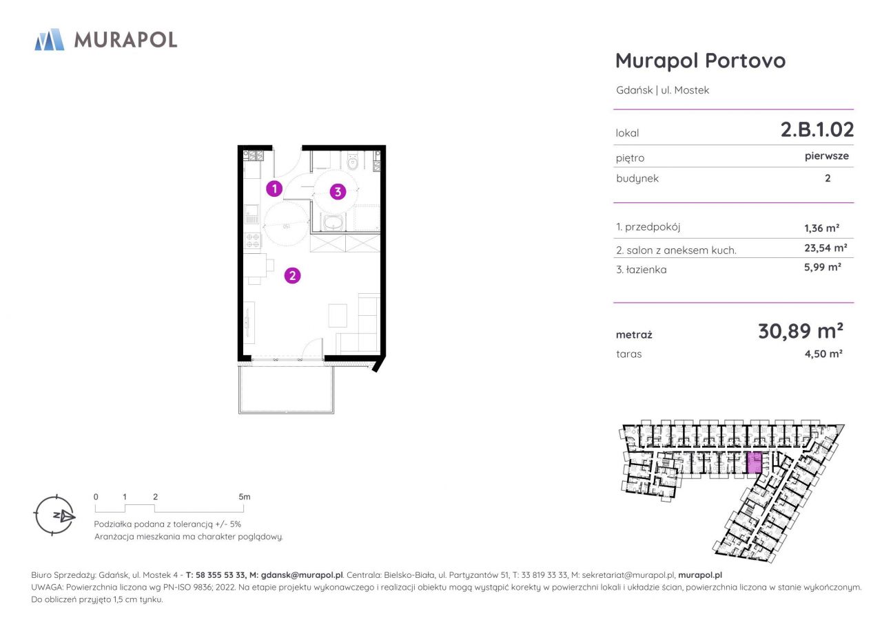 Murapol Portovo Gdańsk 2.B.1.02: zdjęcie 93448553