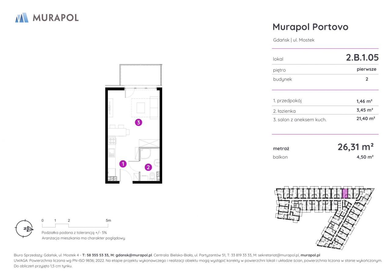 Murapol Portovo Gdańsk 2.B.1.05: zdjęcie 93448571