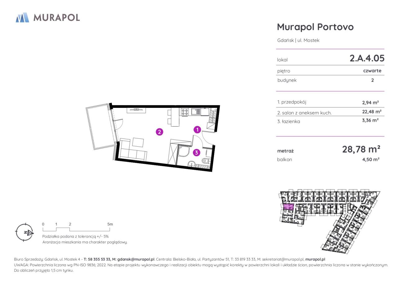 Murapol Portovo Gdańsk 2.A.4.05: zdjęcie 94457815