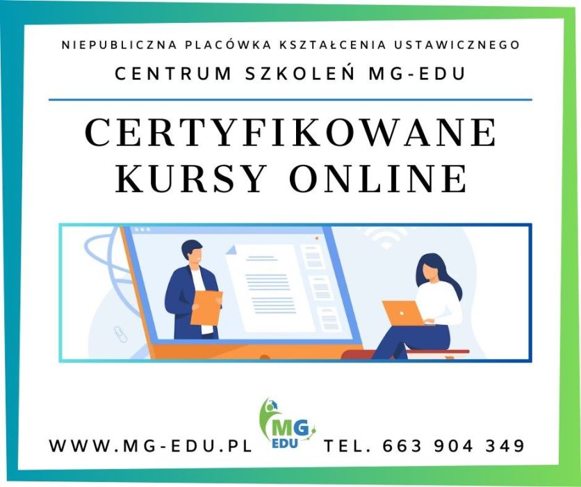 Specjalista ds. szkoleń kurs online z certyfikatem
