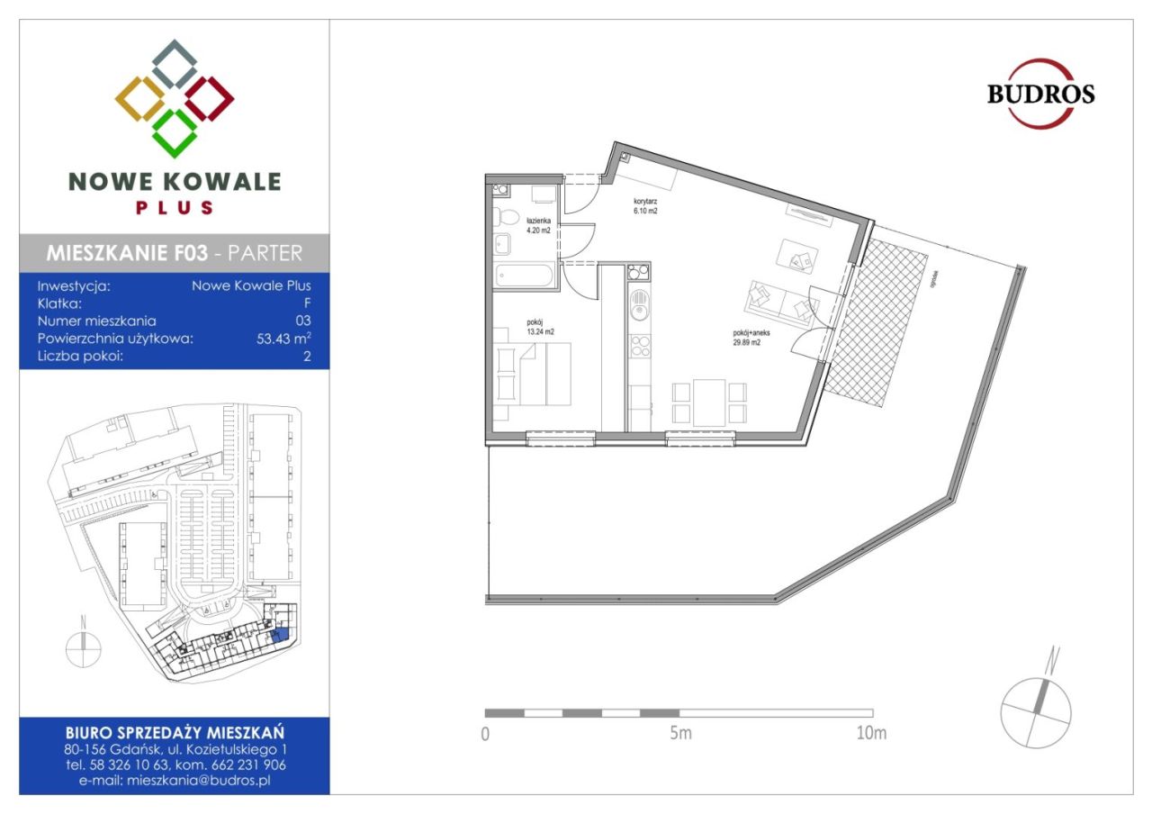 Mieszkanie F3, Budynek FGH, Nowe Kowale Plus: zdjęcie 93085111