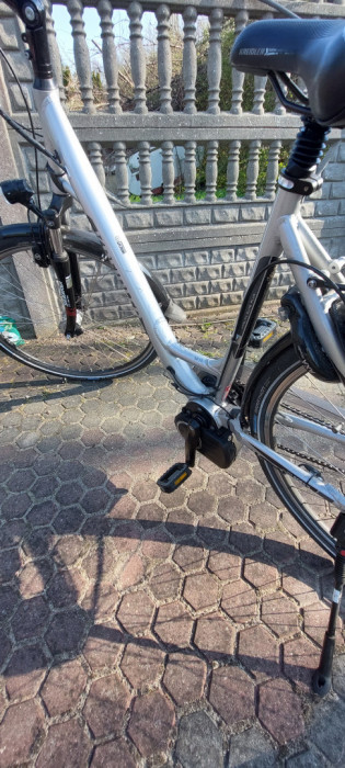 Sprzedam niemiecki rower elektryczny damka w świetnym stanie: zdjęcie 91638617