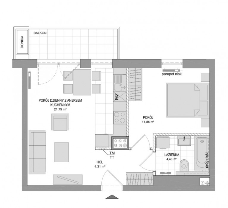 Wykończone - mieszkanie pod klucz| Hala + komórka| Blisko tramwaj|Nowe: zdjęcie 91664745