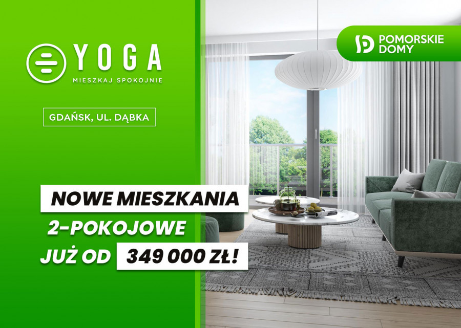 YOGA - nowe mieszkanie 2-pokojowe (37,90 m2) z balkonem!: zdjęcie 91694858
